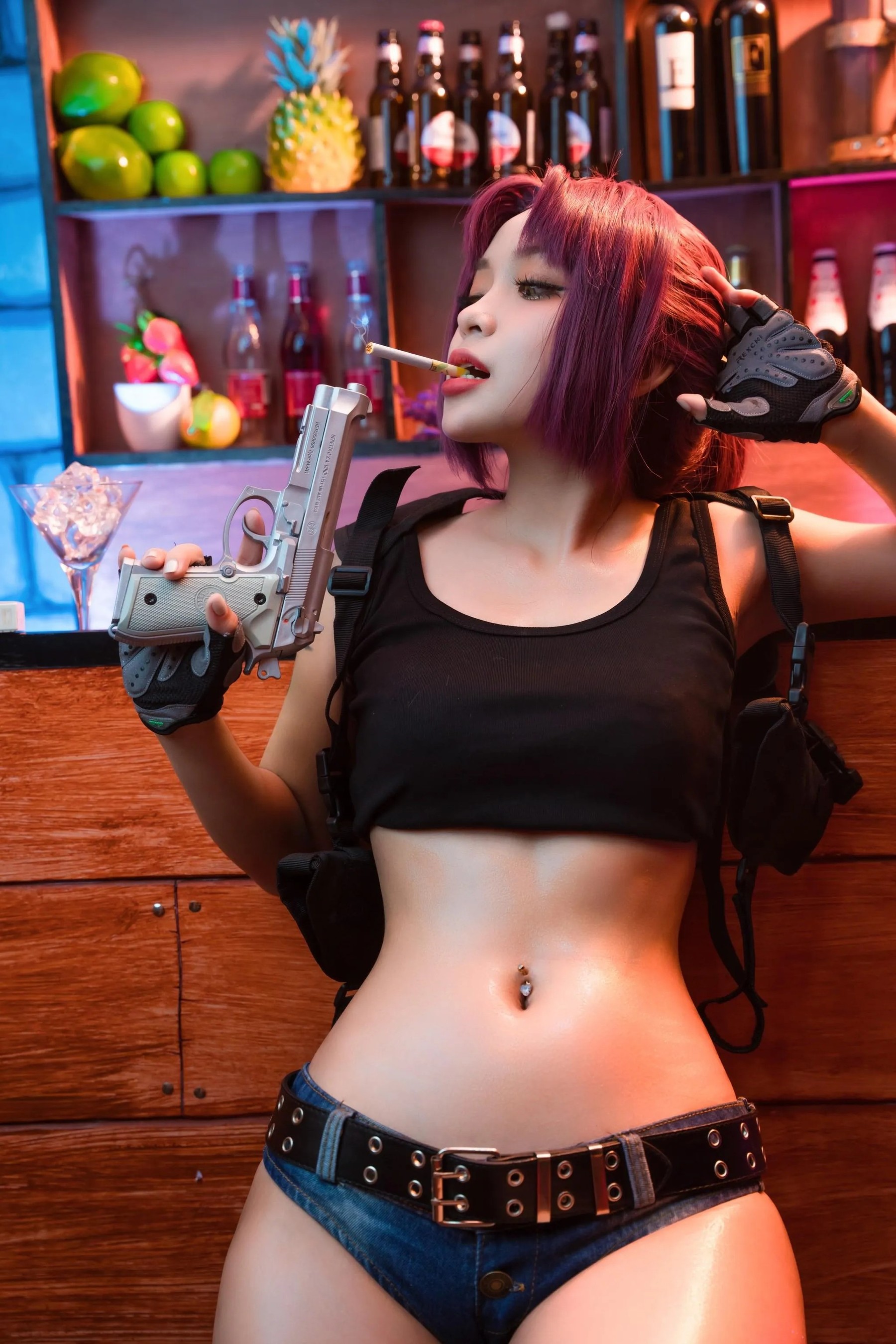 Umeko J – NO.051 Revy Black Lagoon [COMPLETE SET]-Revy HD [56P]插图3